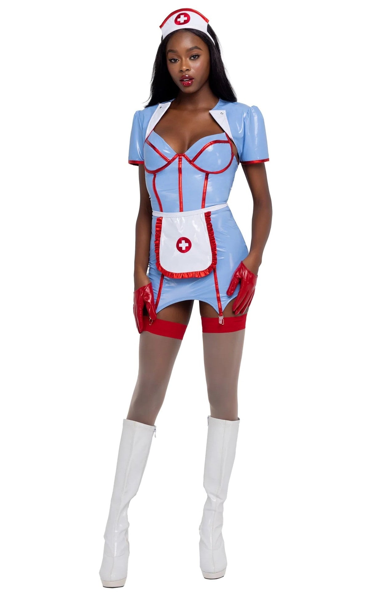 sexy dresses party nurse Amazon.com: PURFUN Women Sexy Nurse Costume 4Pcs Valentine's Day Honeymoon Roleplay Uniform Suit Babydoll Rave Party Halloween Outfits Tight Dress G-String Bottom Headband Set: Clothing, Shoes & Jewelry