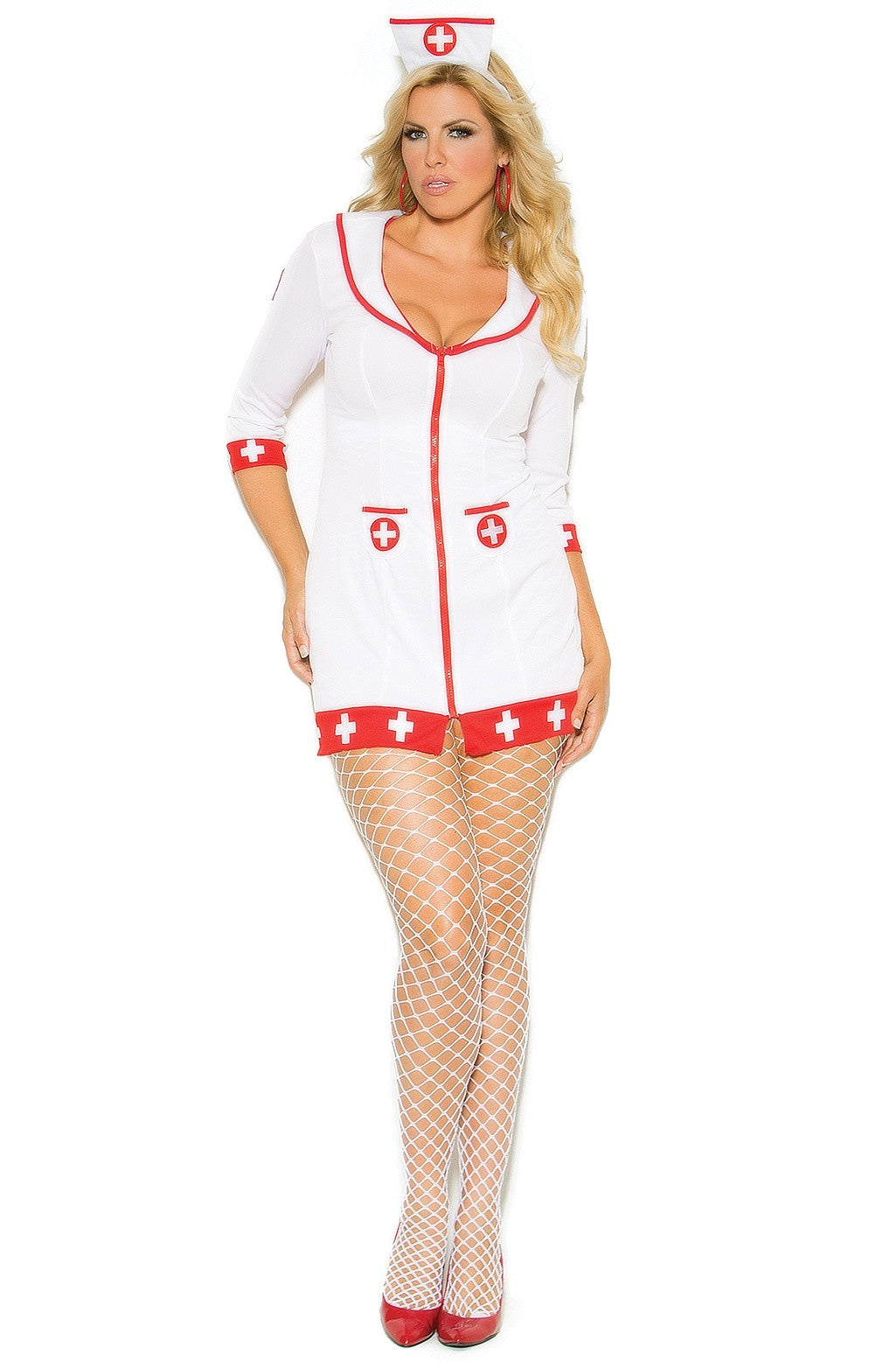 EM-99001 Cardiac Arrest Nurse Costume - Sexylingerieland